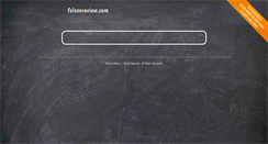 Desktop Screenshot of falconreview.com